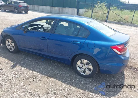 2013 Honda Civic Lx из США, поврежденный, VIN 19XFB2F55DE220010